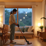 一軒家で掃除機を夜に使うのは迷惑？適切な時間帯と静音対策まとめ