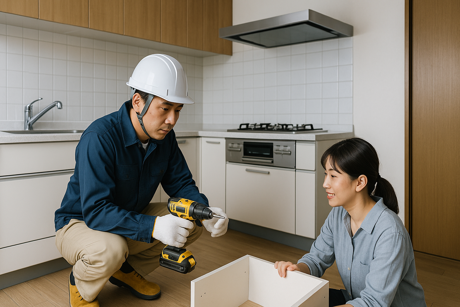 キッチン扉の剥がれを補修するDIY完全ガイド|接着剤・化粧板・リメイクシートで見違える修繕法